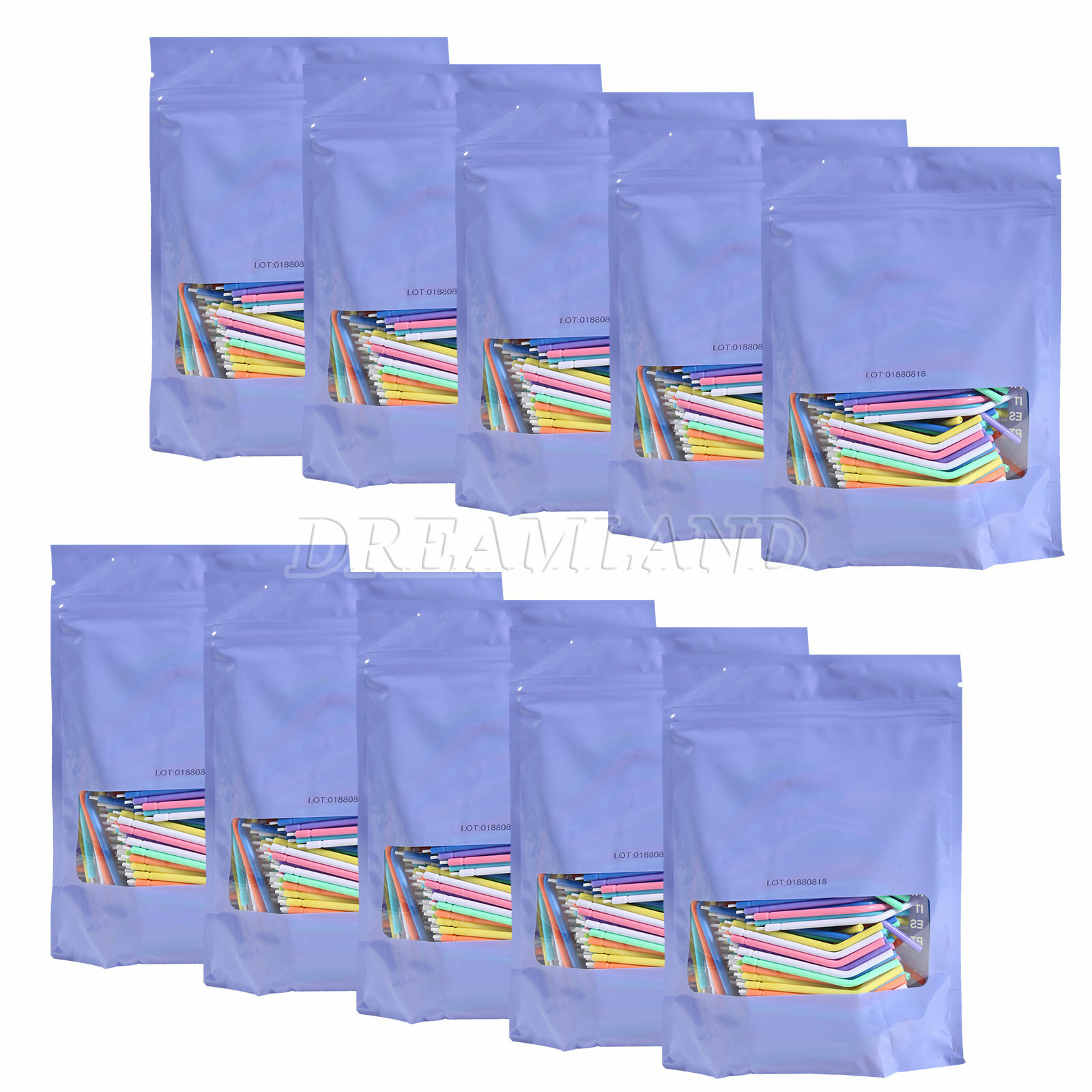 10 bags Dental Disposable Nozzles Syringe Tips fit Three 3-Way Air Water Triple