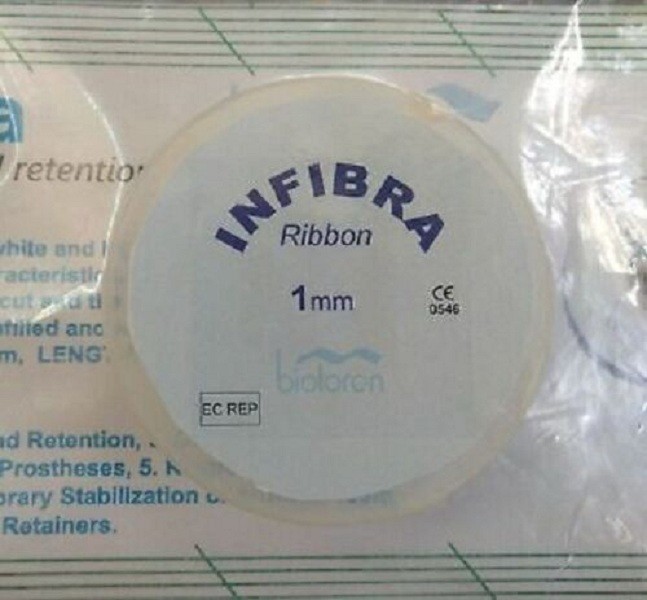Ammdent Infibra Fiber Splint Bioloren Light Cure Glass Fiber Dental (Choose Size