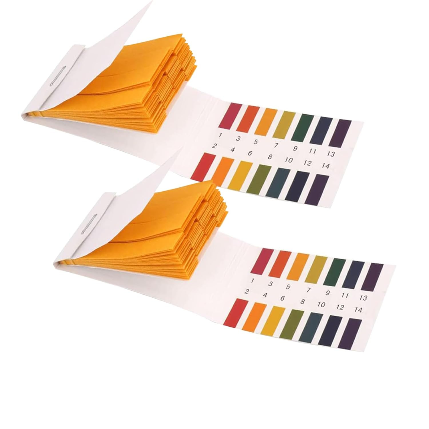 2 Pack pH Test Strips, 160 Strips pH.1-14 Universal pH Test Paper Litmus Test Pa
