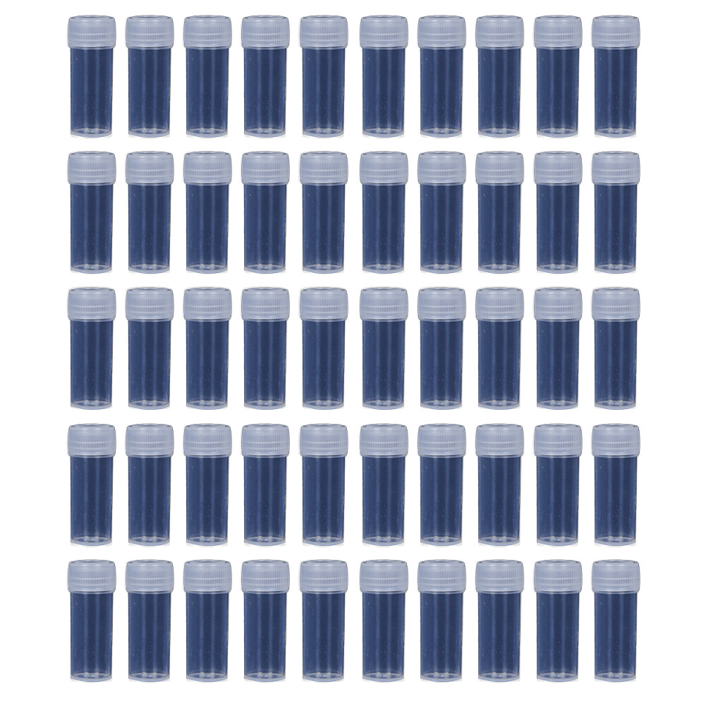 US 100~200 Pack 5ML Sample Bottle Small Pill Plastic Container Empty Pill Bottle