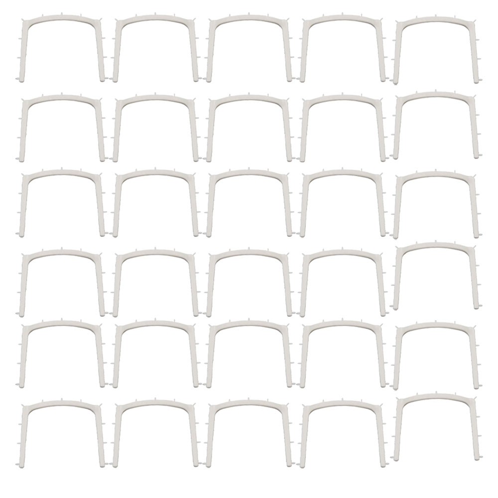 10-100Pcs Dental Autoclavable Plastic Rubber Dam Frame Holder U Shape Instrument