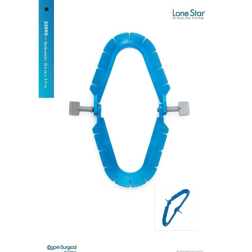 *1-Pack* Cooper Surgical Lone Star Retractor Ring System Sterile 3309G