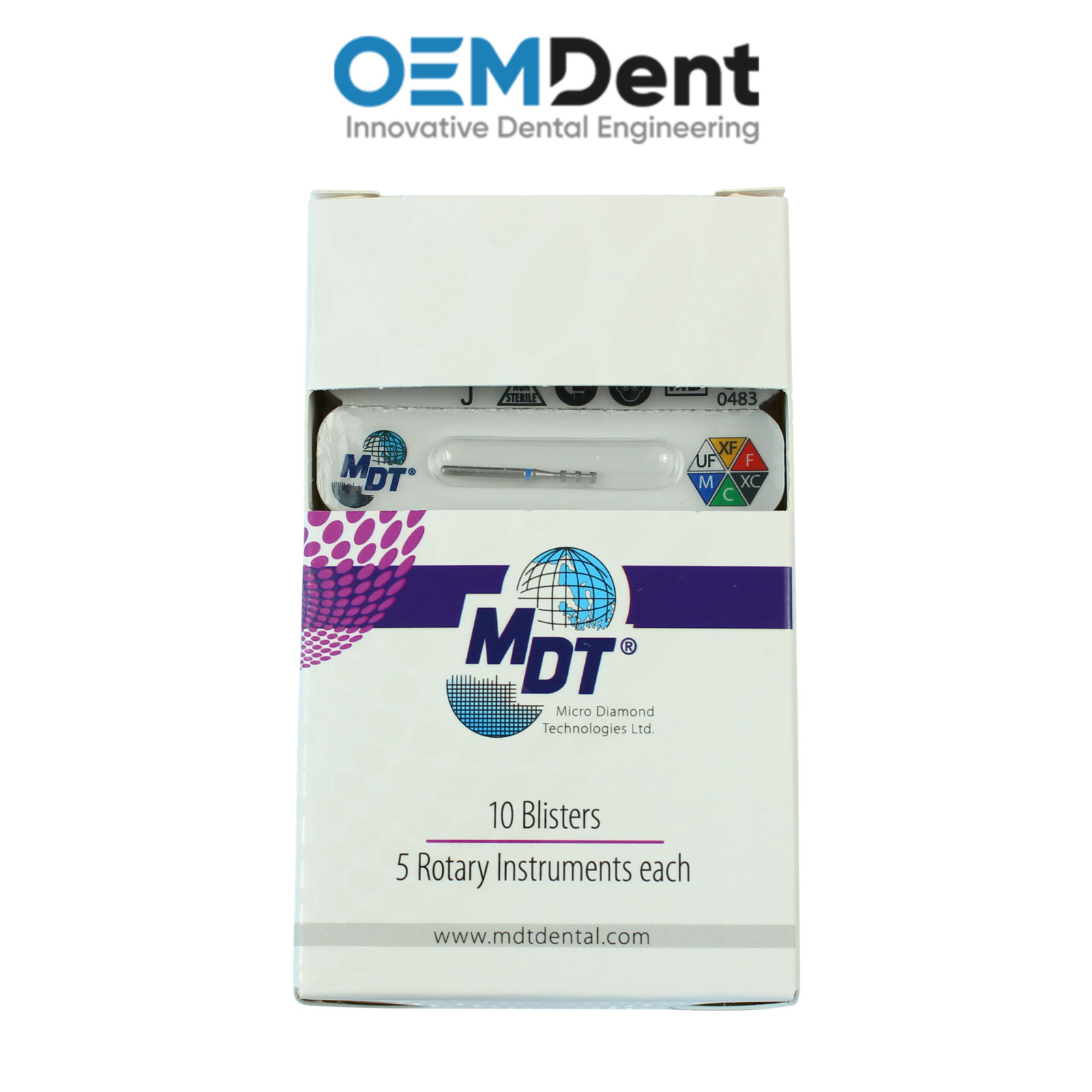 MDT FG Diamond Burs Depth Marker 552 Consistent Control Dental Restorations