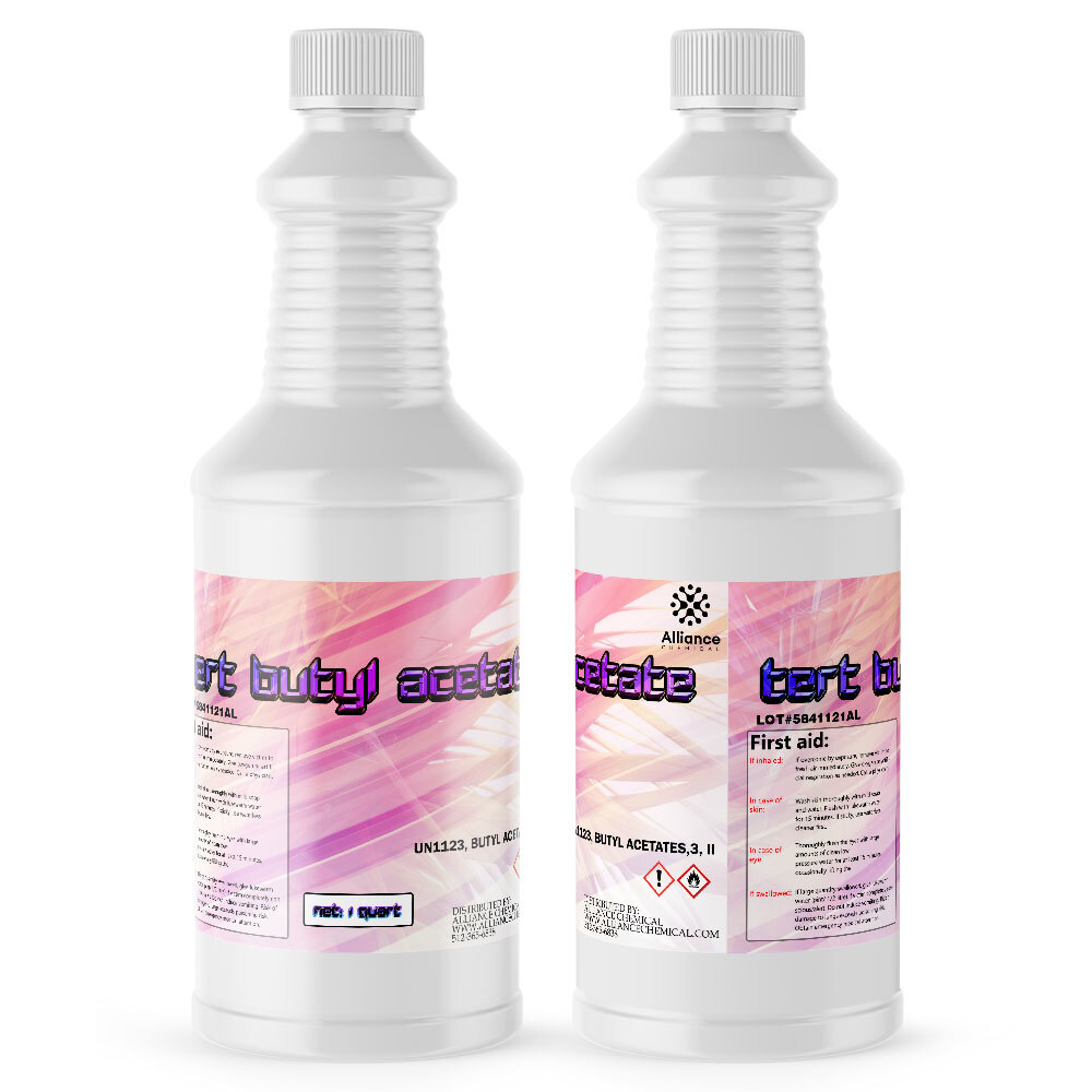 Tert Butyl Acetate – 2 Quart Bottles (64 fl oz)