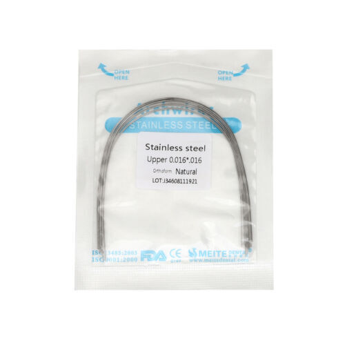 Dental Orthodontic Stainless Steel Rectangular Arch Wire Nature Form ALL Size