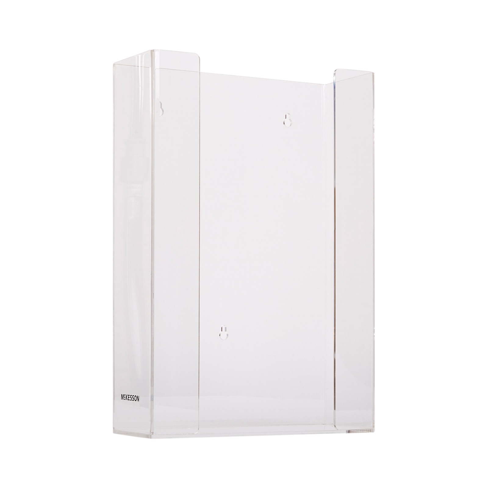 McKesson Glove Box Holder Clear Plastic 3-Box Capacity 3114 1 Each