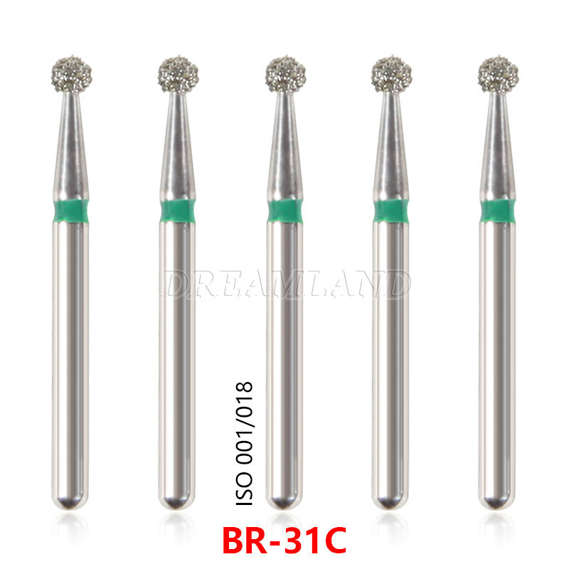 100Pcs High Speed Handpiece FG 1.6mm Diamond Burs for Dental 97 types Yabangbang