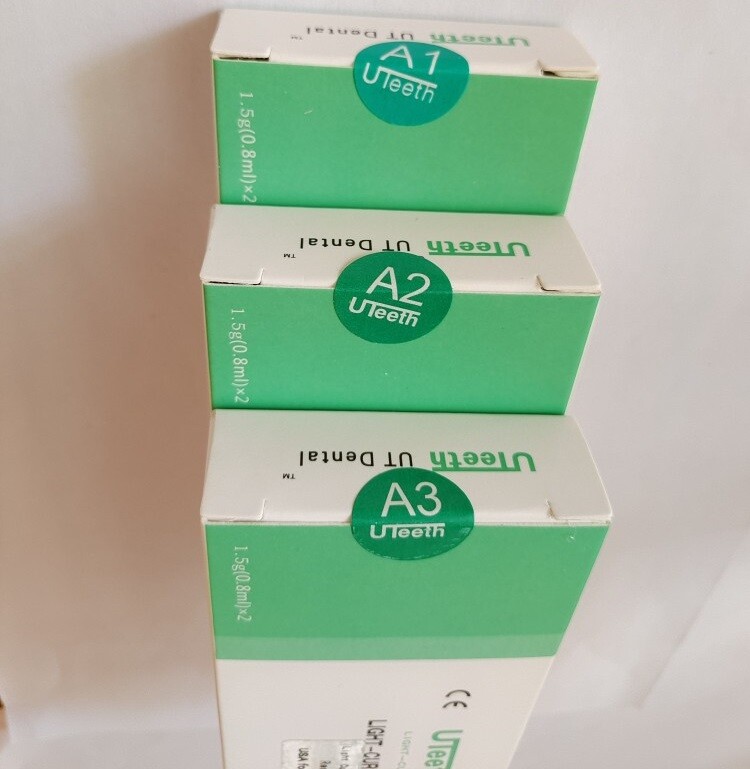 UT Dental Composite Light Cure Flowable Resin Syringes A1-3 Shade Tooth Filling