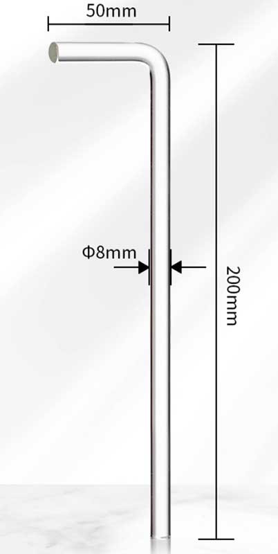 Reusable Laboratory Spreader Smooth Surface Stainless Steel/Glass/Plastic