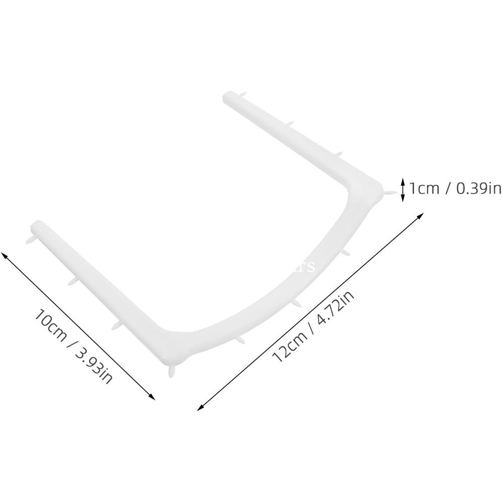 Dental Plastic Rubber Dam Frame Sheets Bracket Foldable/U-Shaped Barrier Tools