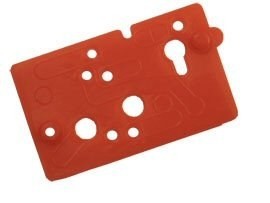 DCI Gasket, Red, to fit A-dec( R ) Century Plus( R ) Control Block; Pkg of 5