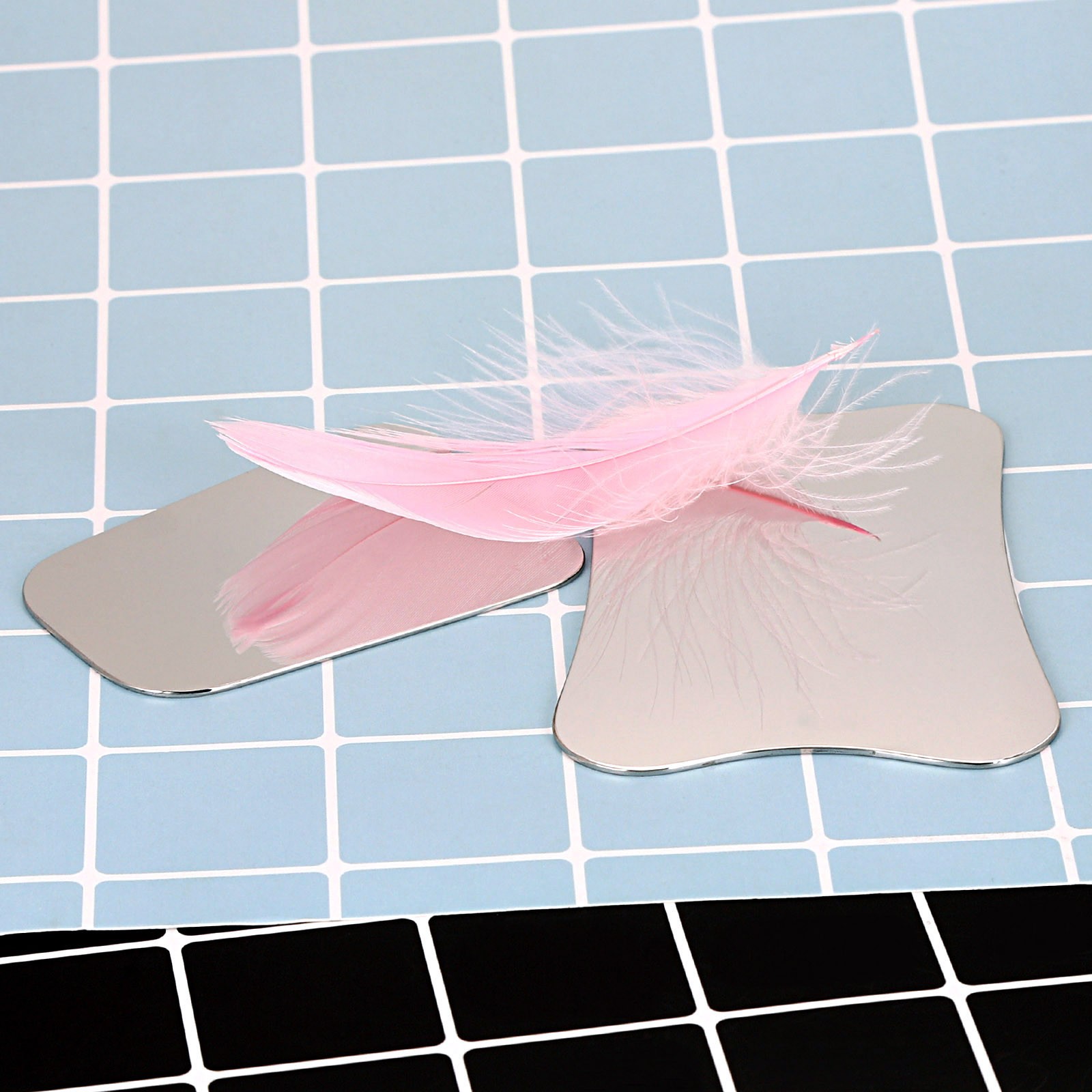 1pc Ortho Intraoral Photographic Mirrors Dental 2-Side Occlusal Glass Reflector