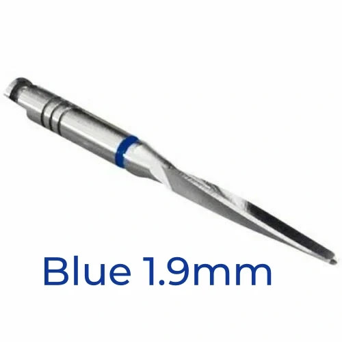 Dental Glass Fiber Post Quartz Blue Root Canal Pins Drill Fit 3M Straight Screw