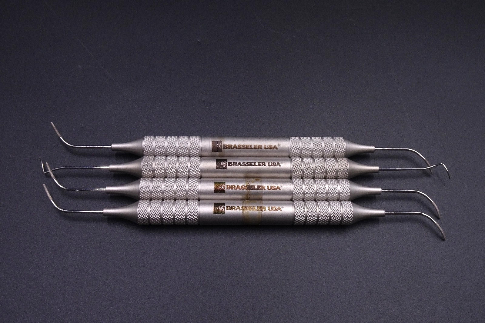 LOT OF 4) BRASSELER USA Columbia Curettes