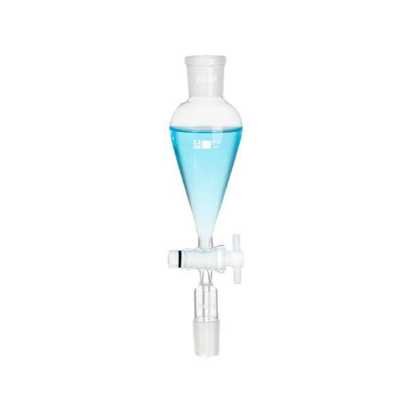 Pear-shaped Separating Funnel 60ml-1000ml Borosilicate Lab Supply Piston