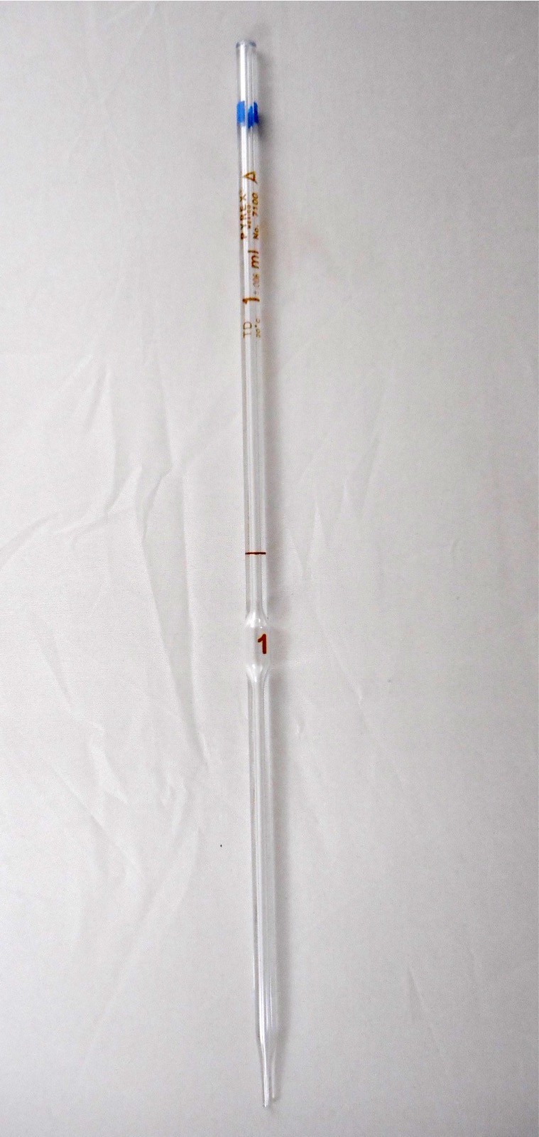 PYREX Glass Class A 1mL ±0.006 Bulb Reusable Volumetric Pipette Pipet 7100-1