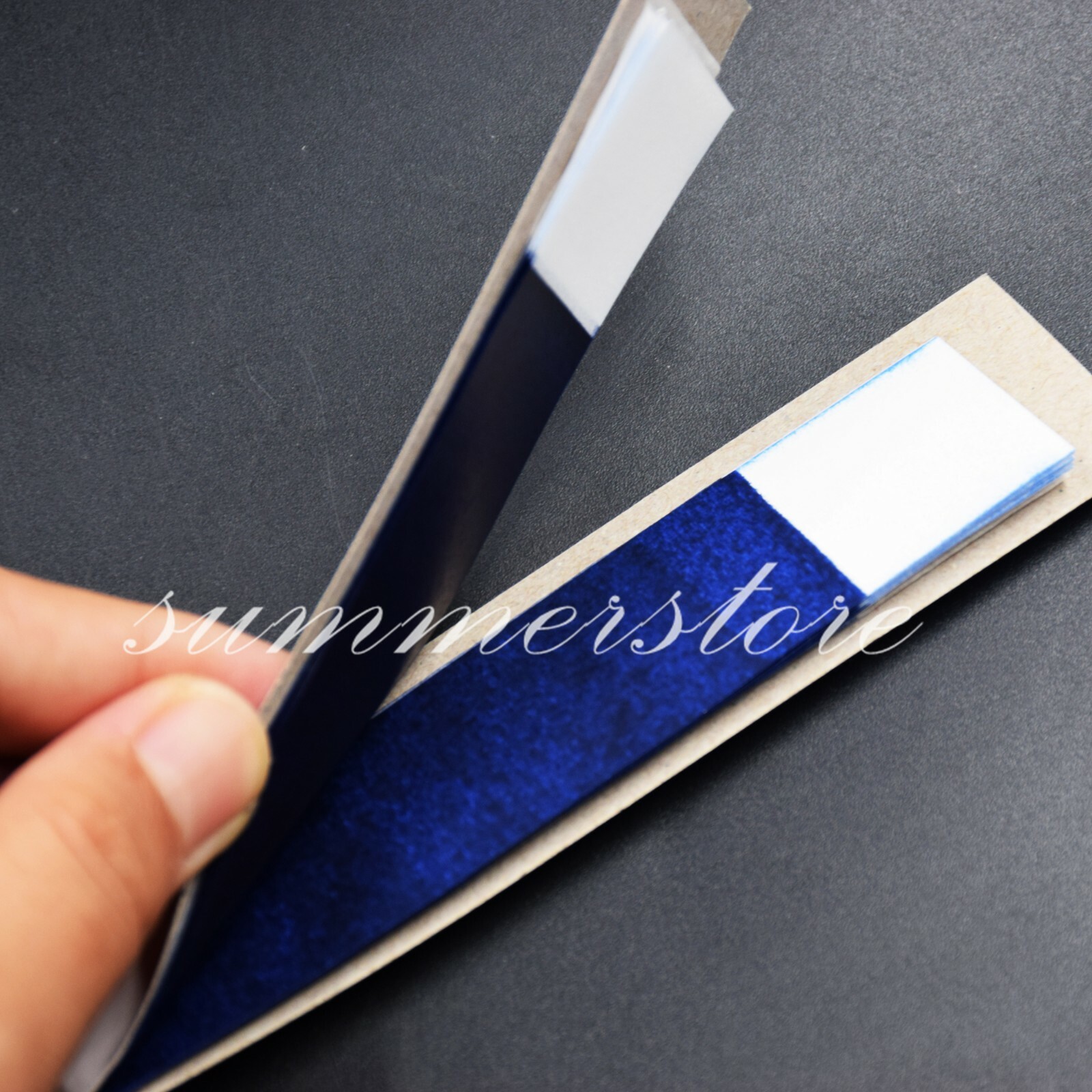 200 Sheets/Box Dental Blue Articulating Paper Practical Soft Thin Strip 20 Books