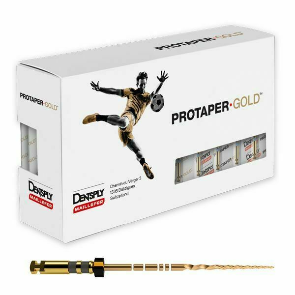 Dentsply ProTaper Gold Rotary Files Sx,S1,S2,F1,F2,F3, Sx-F3 21mm 18 Files 3pks
