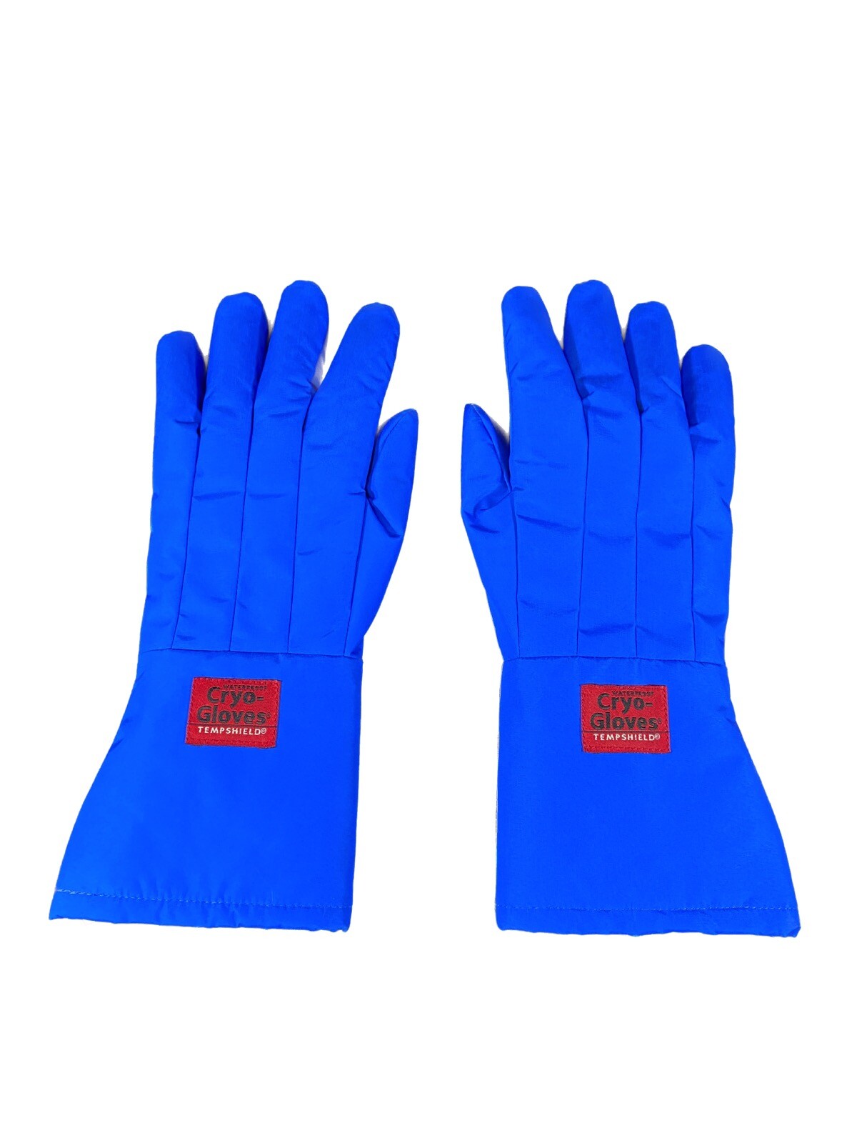 TEMPSHIELD Mid-Arm Cryo-Gloves For Dry Ice Handling Size 9 Blue MAMWP
