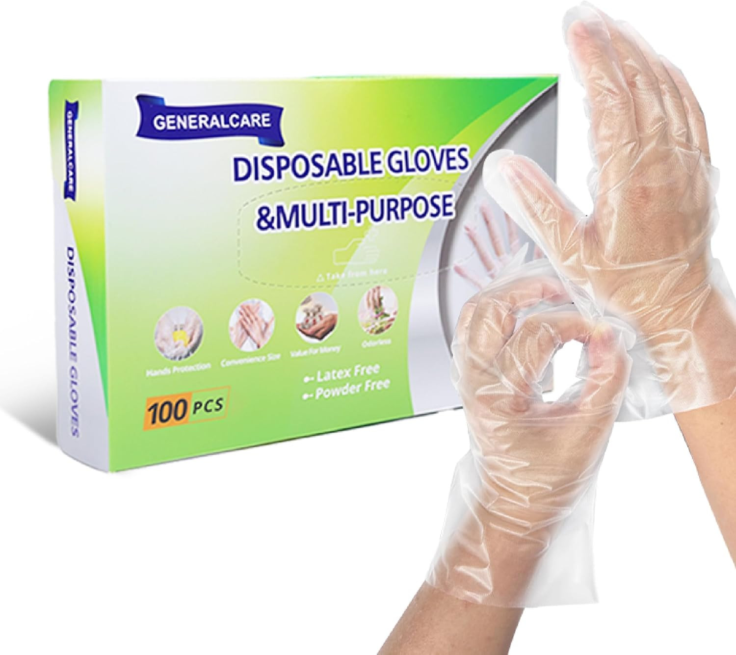 Disposable Plastic Gloves Food Handling Service Gloves Disposable for Cooking