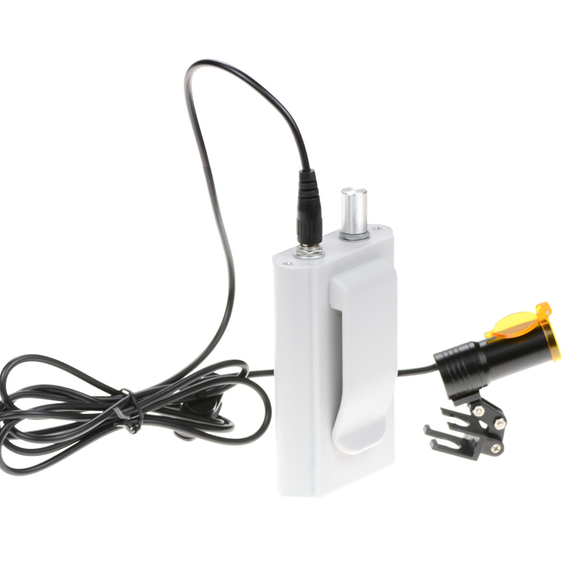 5W Dental Normal Clip LED Headlight High Power Lamp+Light Shield DY-008 Silver