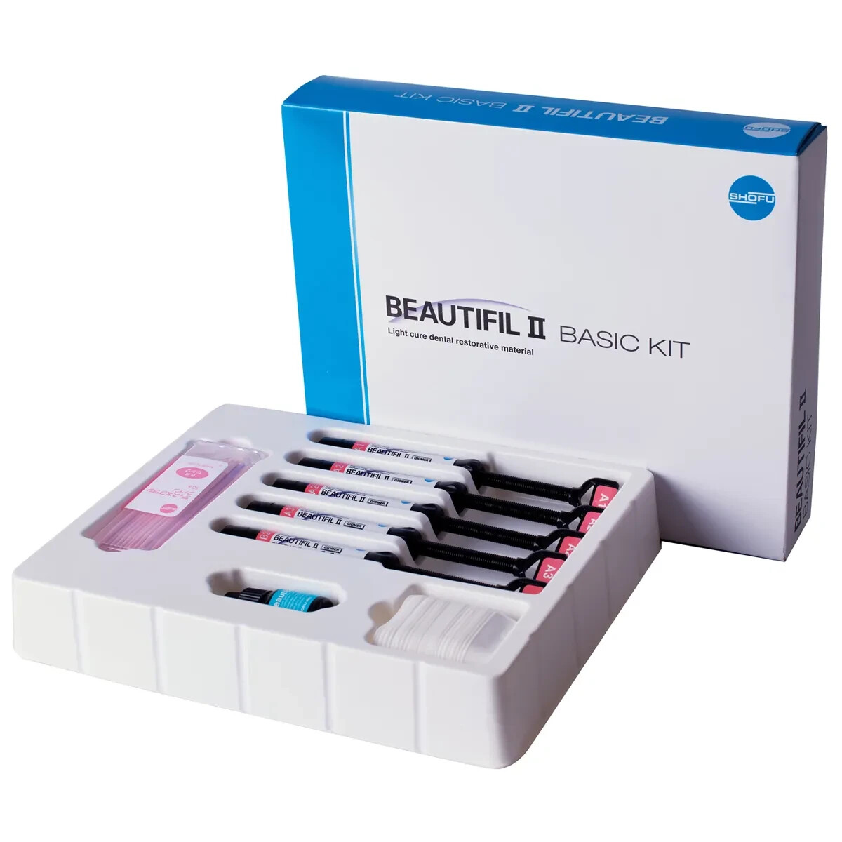 New Shofu Beautifil II Dental Composite Basic Kit With Free Shipping