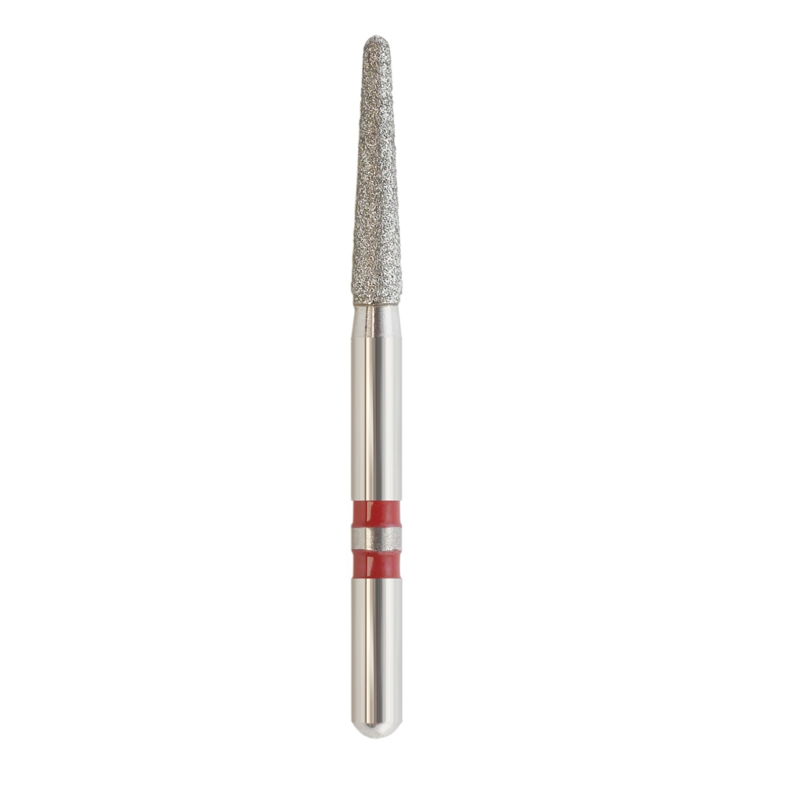 Dental Diamond Zirconia Cutting Burs Round End Taper Z856/016F Friction Grip FG