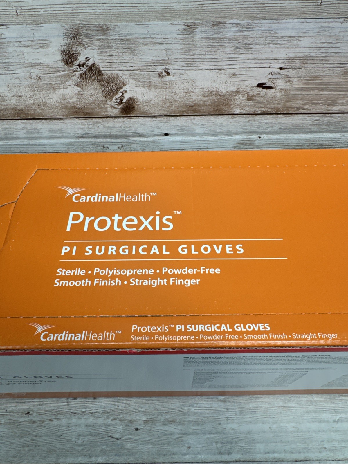 Protexis PI Surgical Gloves *OPEN FRONT BOX 50 PAIR* Cardinal Size: 9 *See Date*