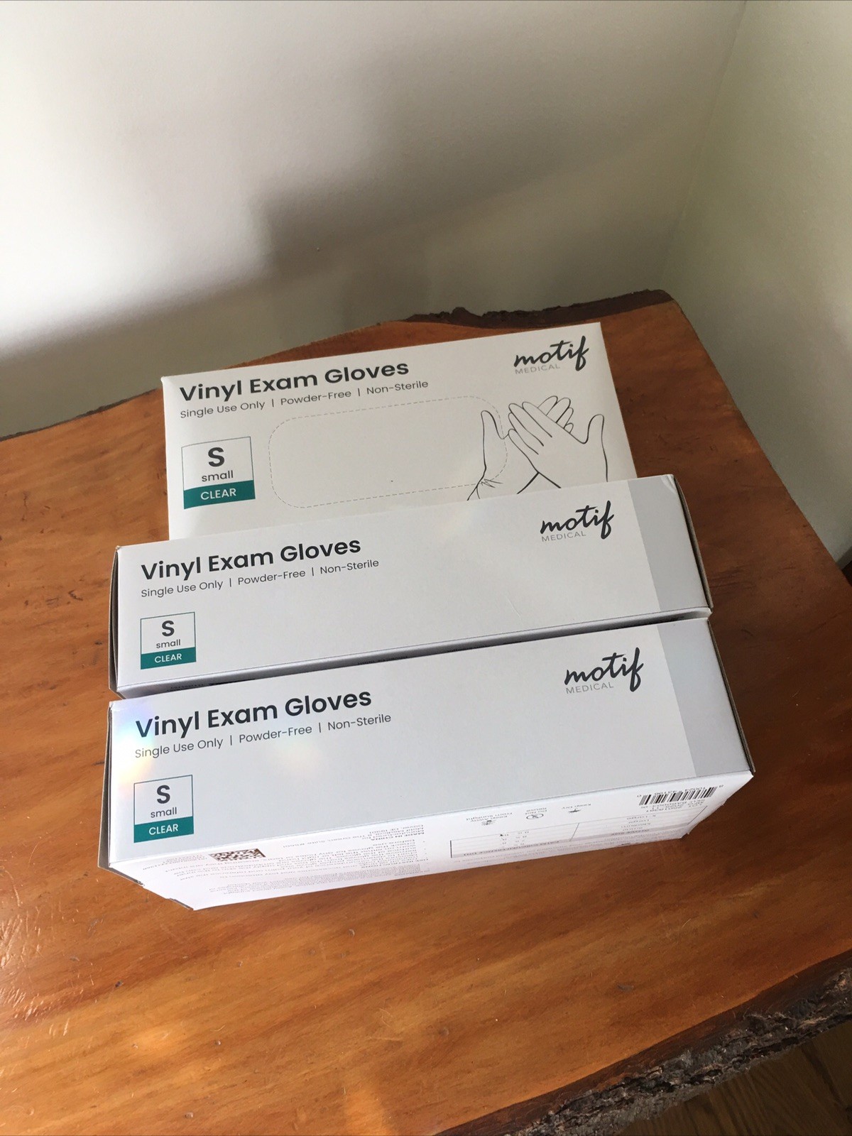 Lot of 3: 100pc Disposable Exam Latex-Free Medical Cleaning FoodSafe Gloves
