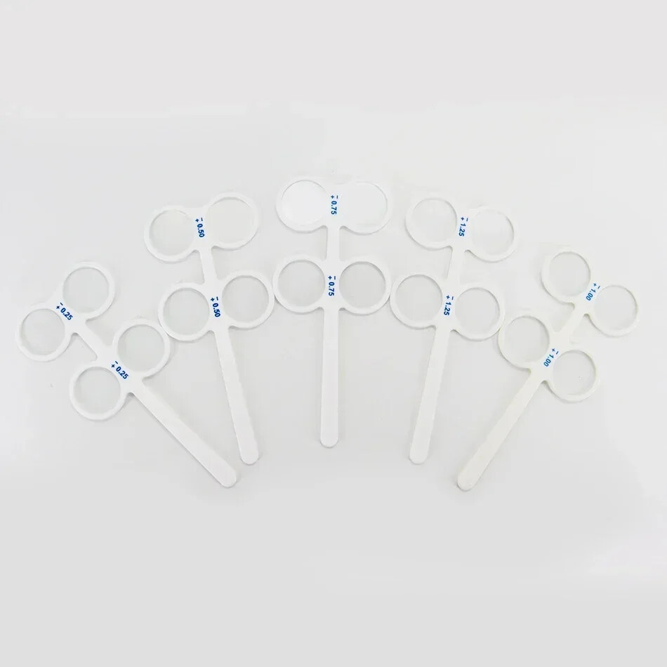 High Quality 4 Lens Plastic Optical Flip Up Ophthalmic Holder Eye Trainer Closer