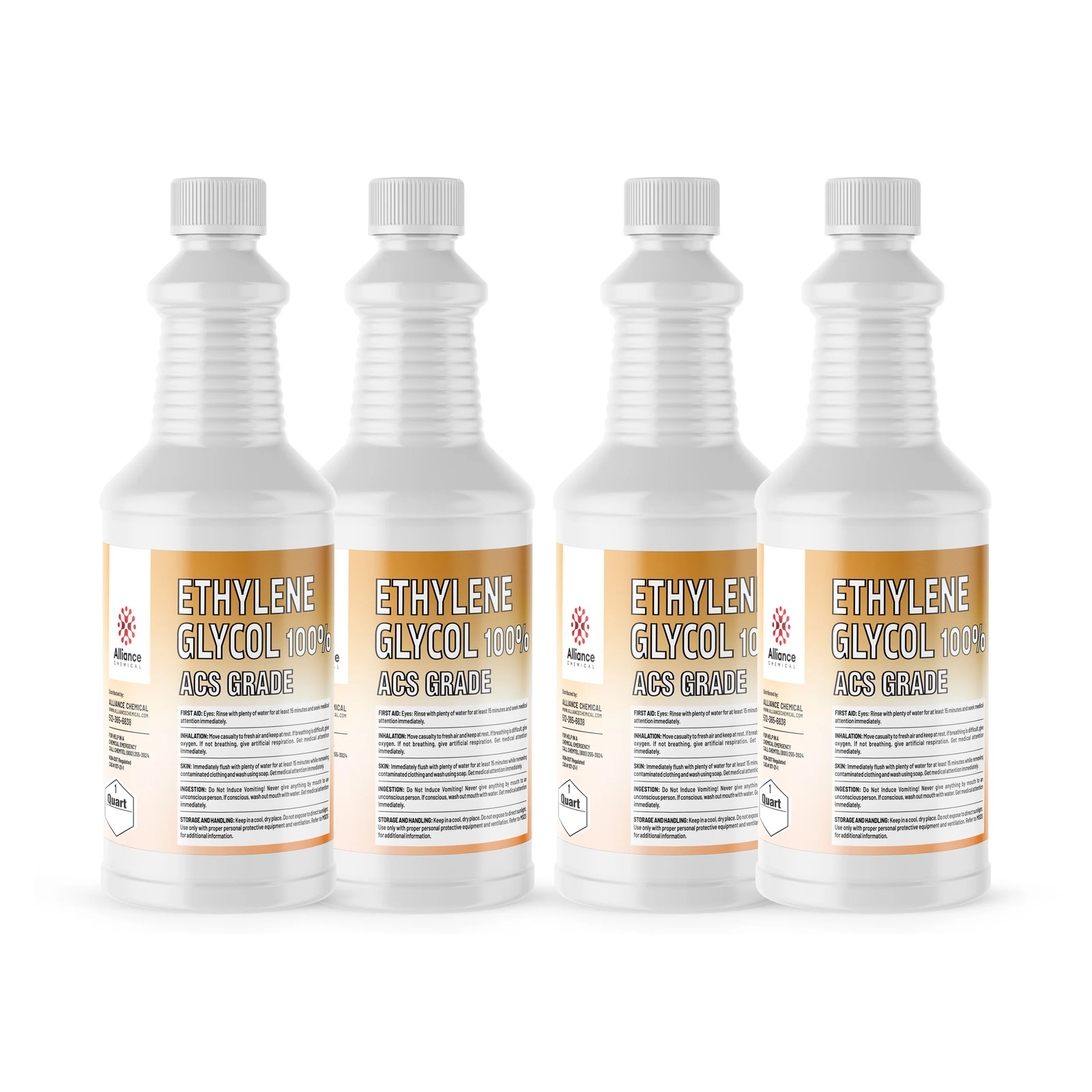 Ethylene Glycol ACS Grade – 4 Quarts
