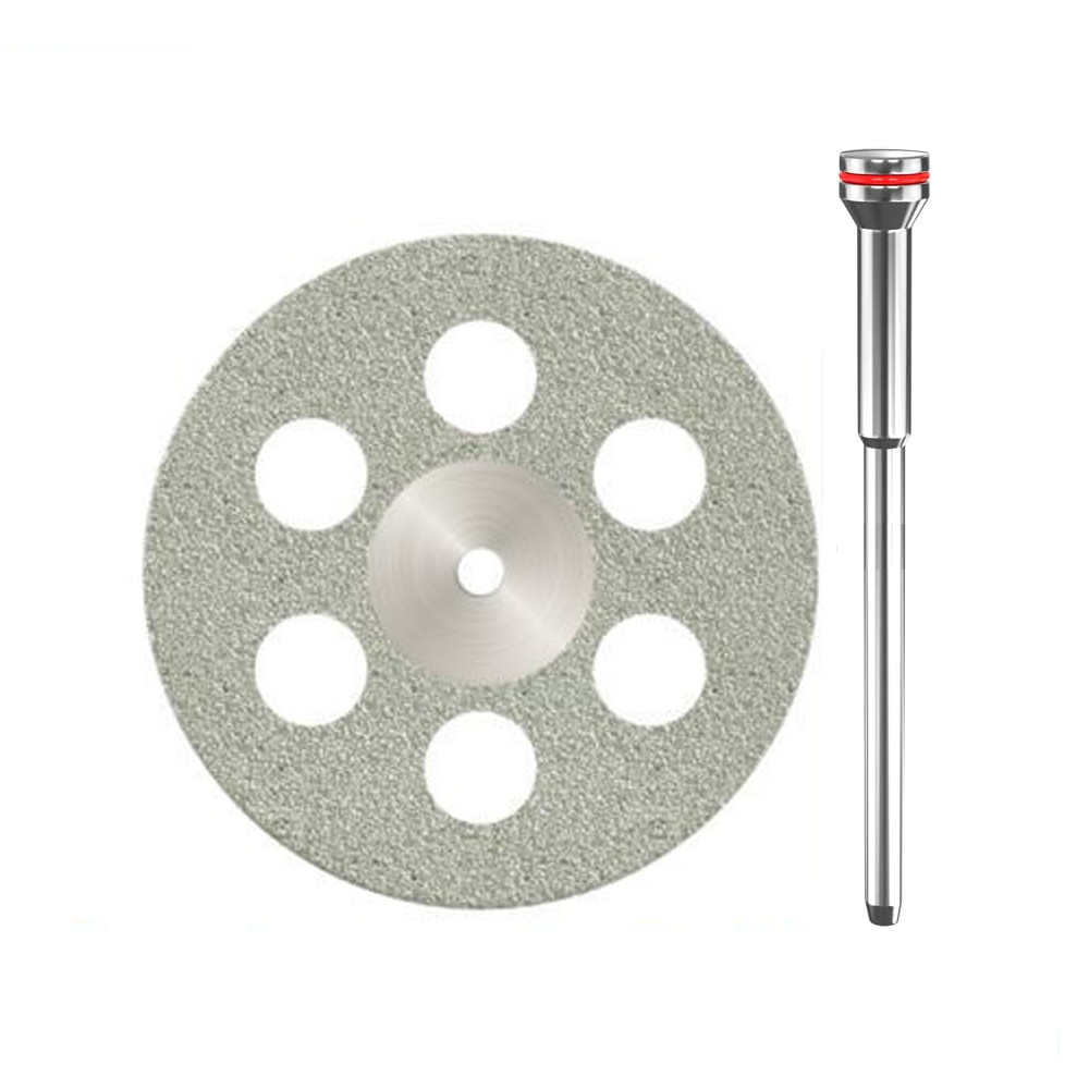DSI Flexible Diamond Separator IPR Disk Ø22mm Double Sided Coarse Thick 0.29mm