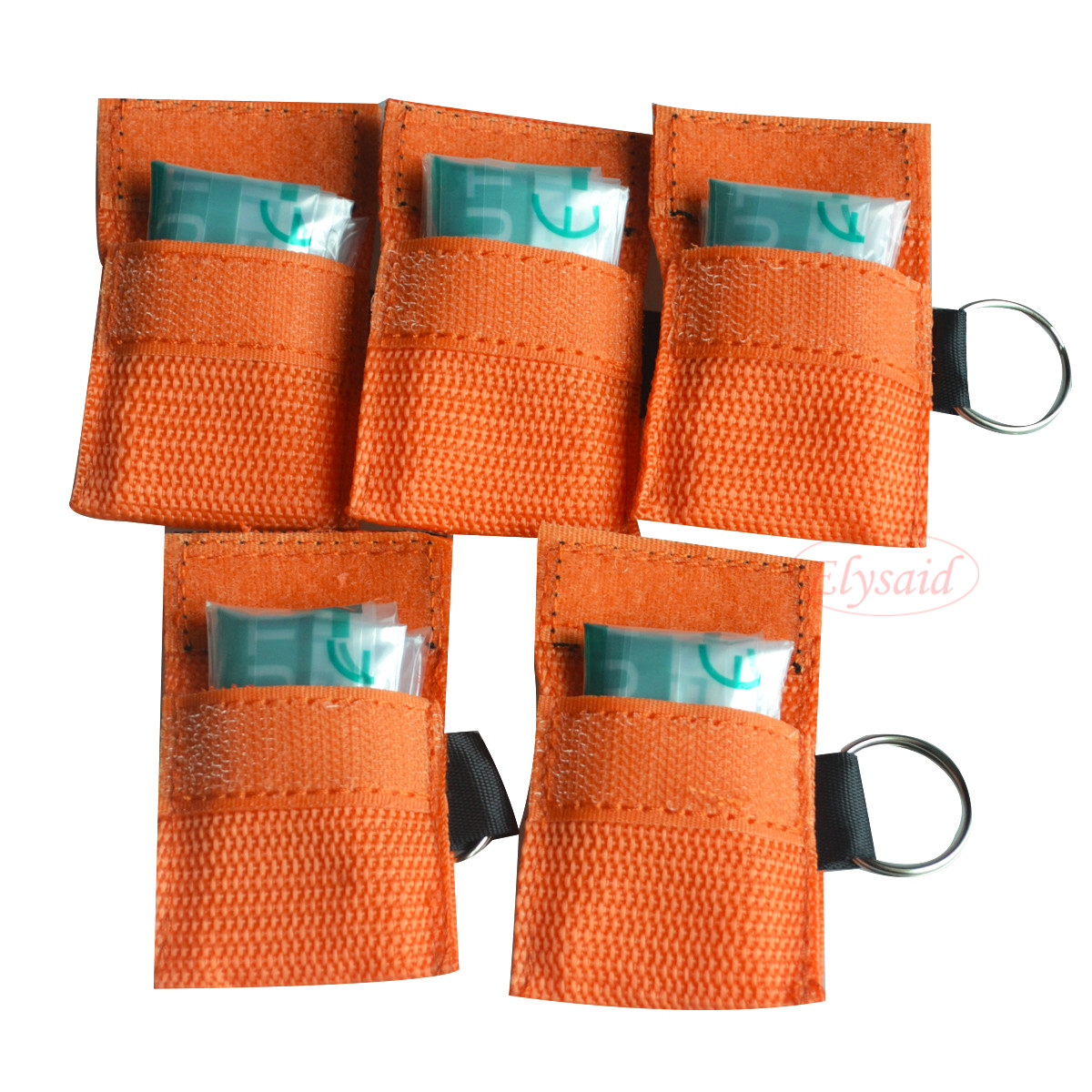 CPR MASK WITH KEYCHAIN CPR FACE SHIELD POCKET AED 4 COLORS WRITING CPR 30:2