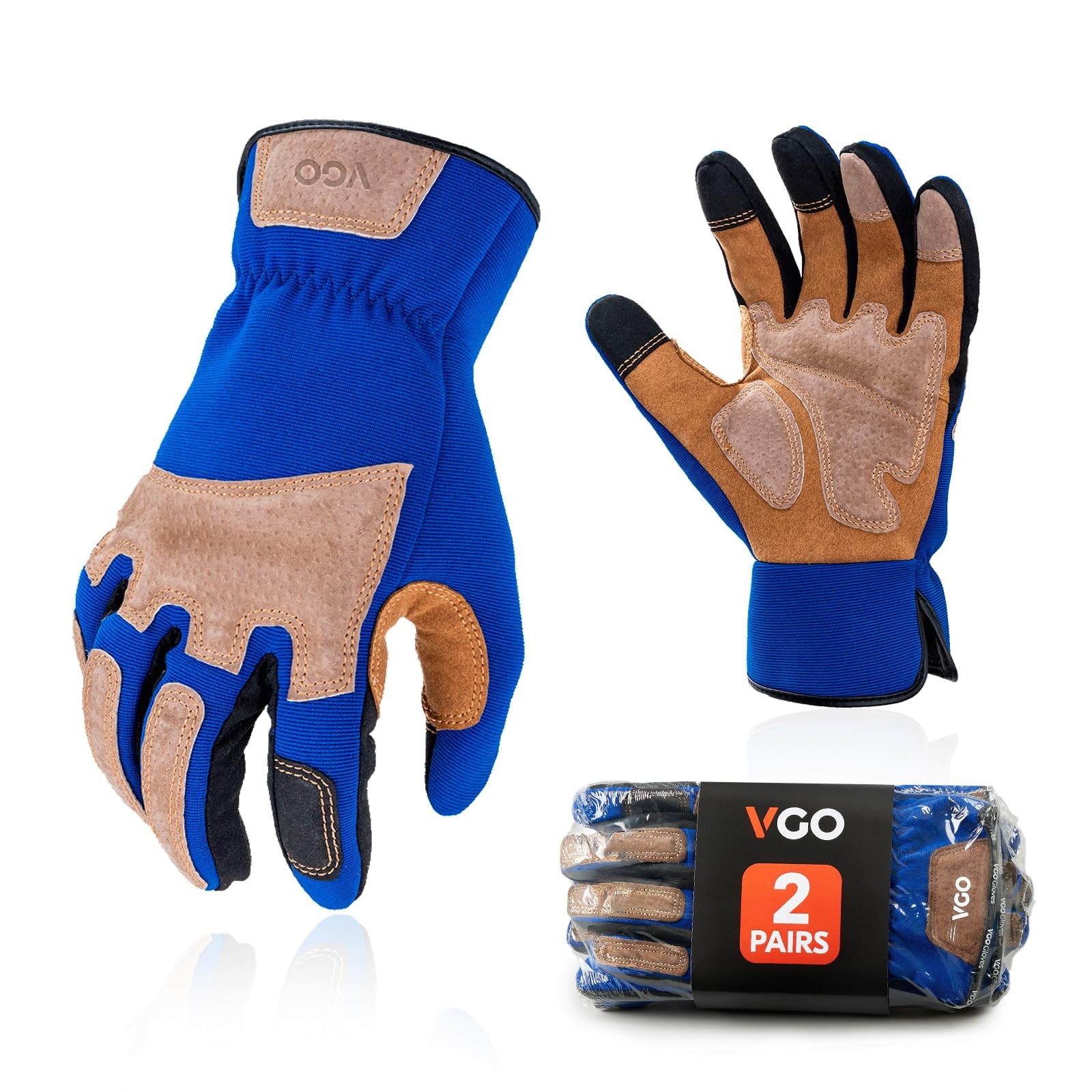Vgo… Gardening Gloves Men Safety Work Gloves Puncture-Proof Thornproof