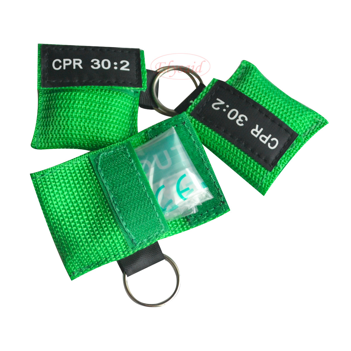CPR MASK WITH KEYCHAIN CPR FACE SHIELD POCKET AED 4 COLORS WRITING CPR 30:2