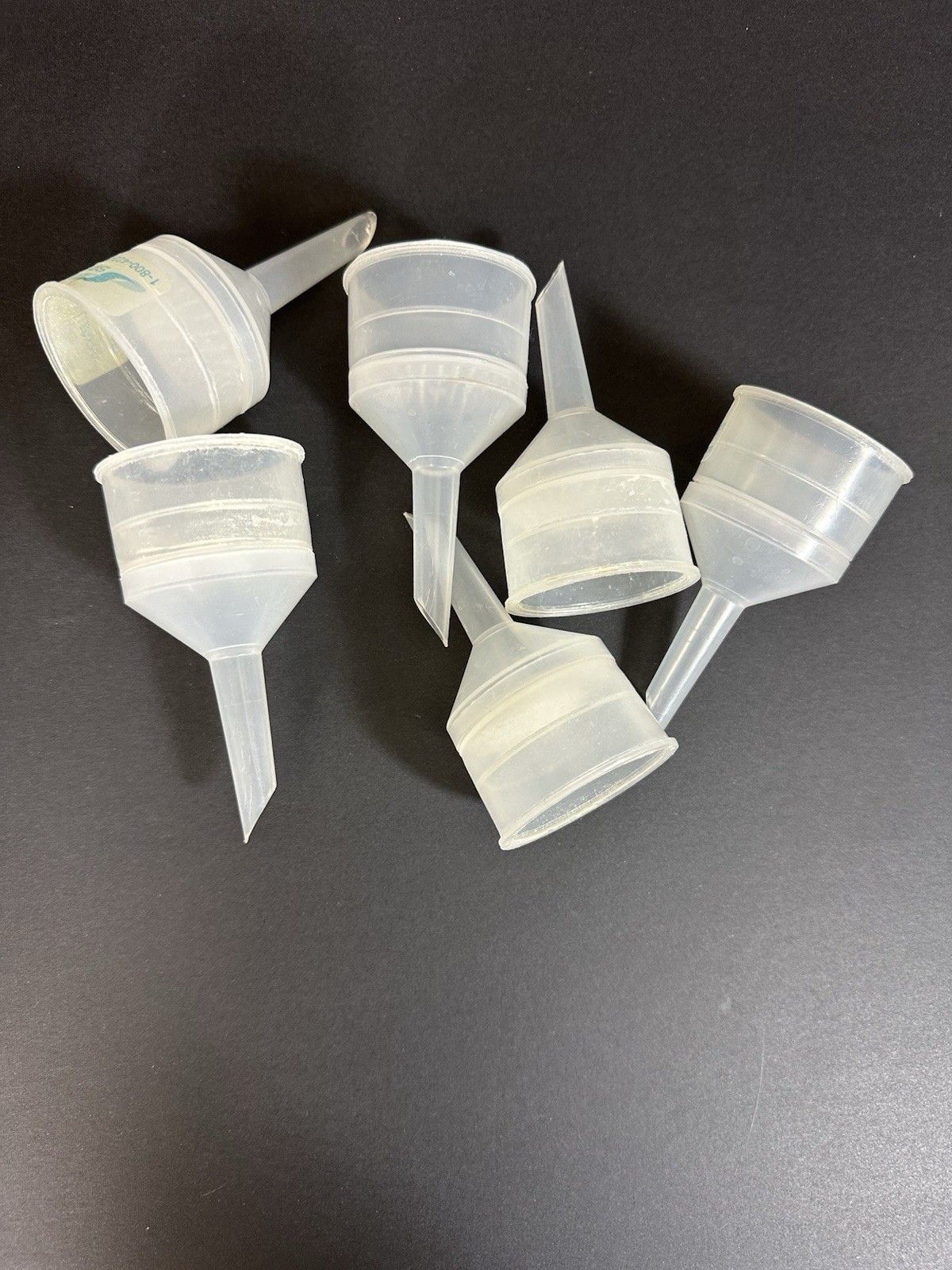 Bel-Art Scienceware Plastic Buchner Small Funnels Lot Of 6