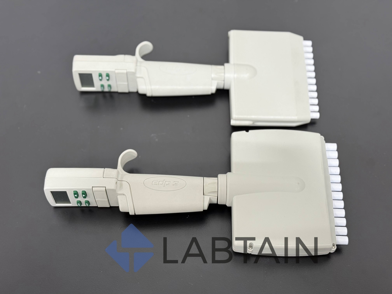 Lot of 2 Rainin Pipet-Lite XLS+ LTS 12-Channels Pipette 20-200ul and 100-1200ul