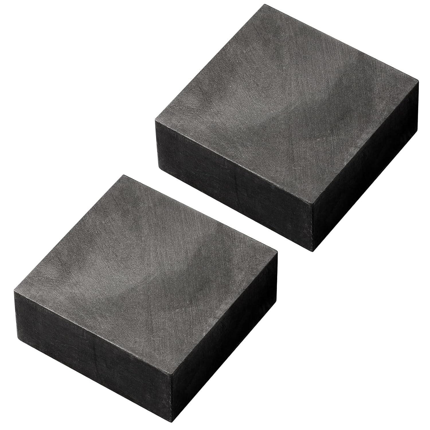 2PCS High Purity 99.9% Graphite Ingot Block EDM Milling Casting Mold Sheet
