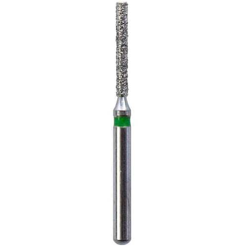 Defend FG #837.010 Coarse Flat End Cylinder Diamond Bur, 5/Pk