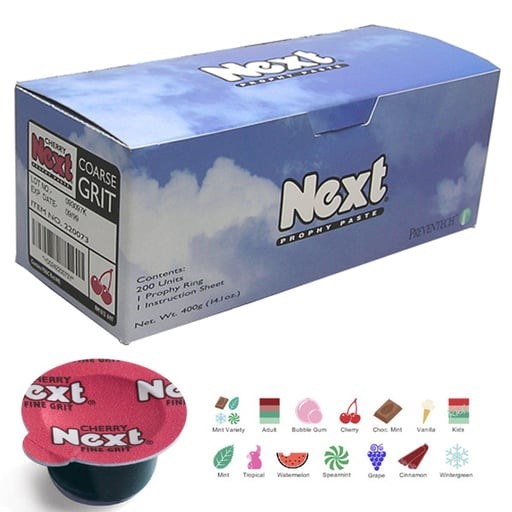Preventive Technologies 220153 Next Prophy Paste Chococlate Mint Coarse 200/Bx