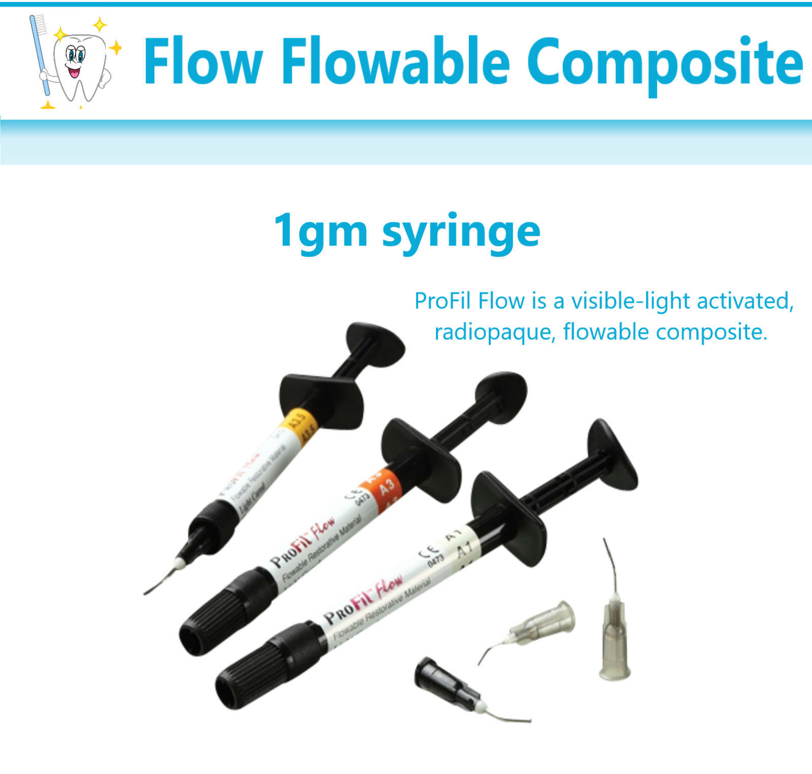 Dental Silmet ProFil Flow Flowable Composite Pit & Fissure Sealant, 1gm, 1 Syr
