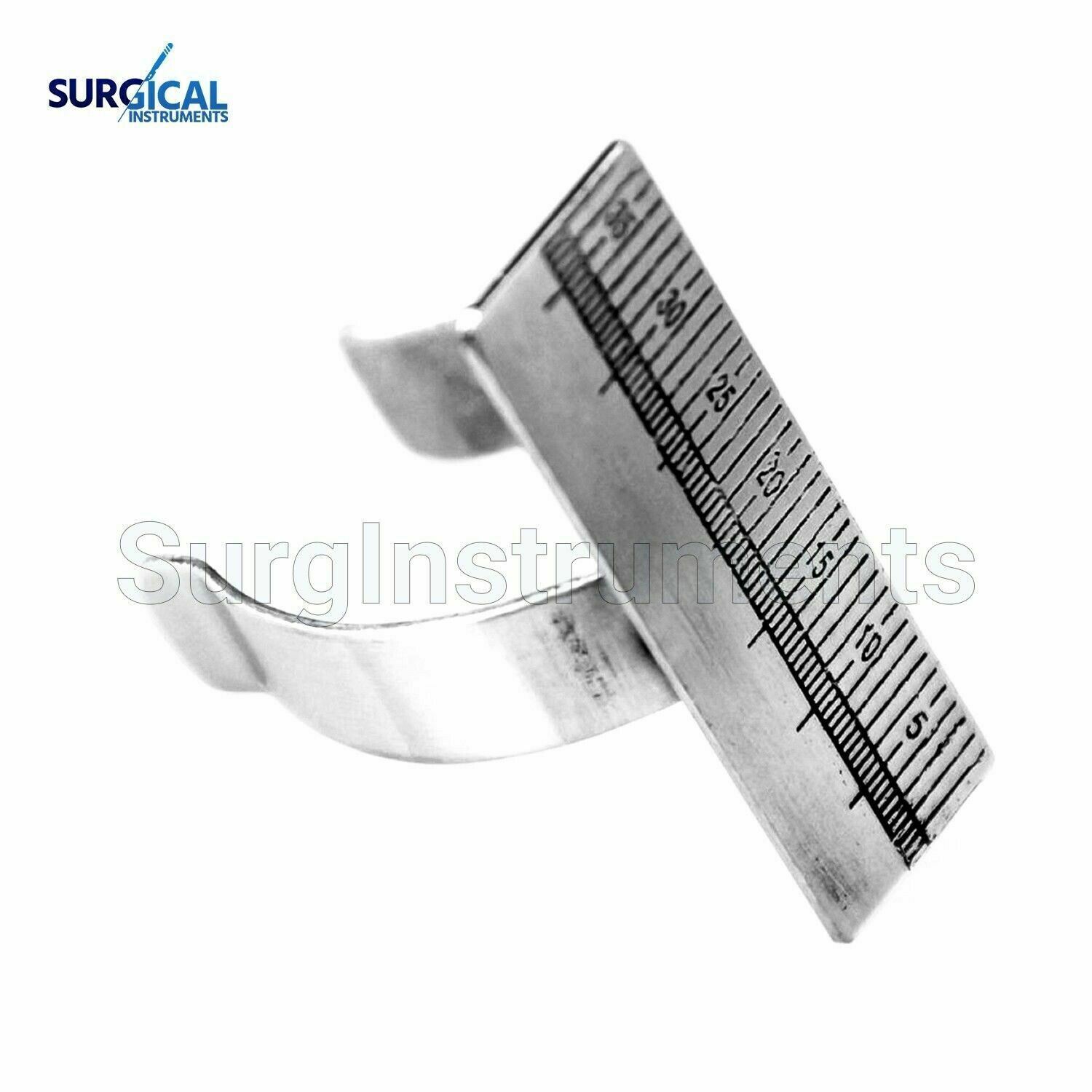 Endodontic Ring Gauge Finger Rulers Span Measure Scale Dental German Grade