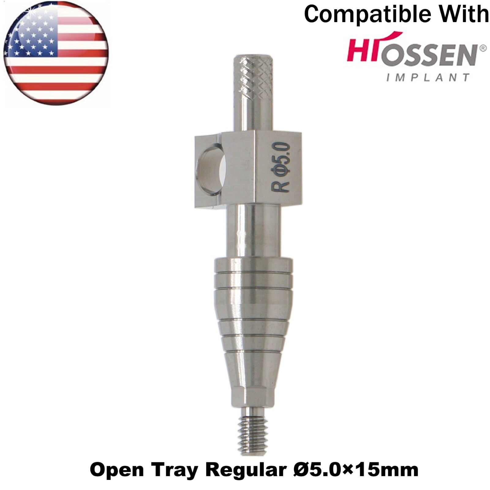 US Dental Fits Hiossen Osstem Transfer lmpression Coping Open Closed Tray M/R