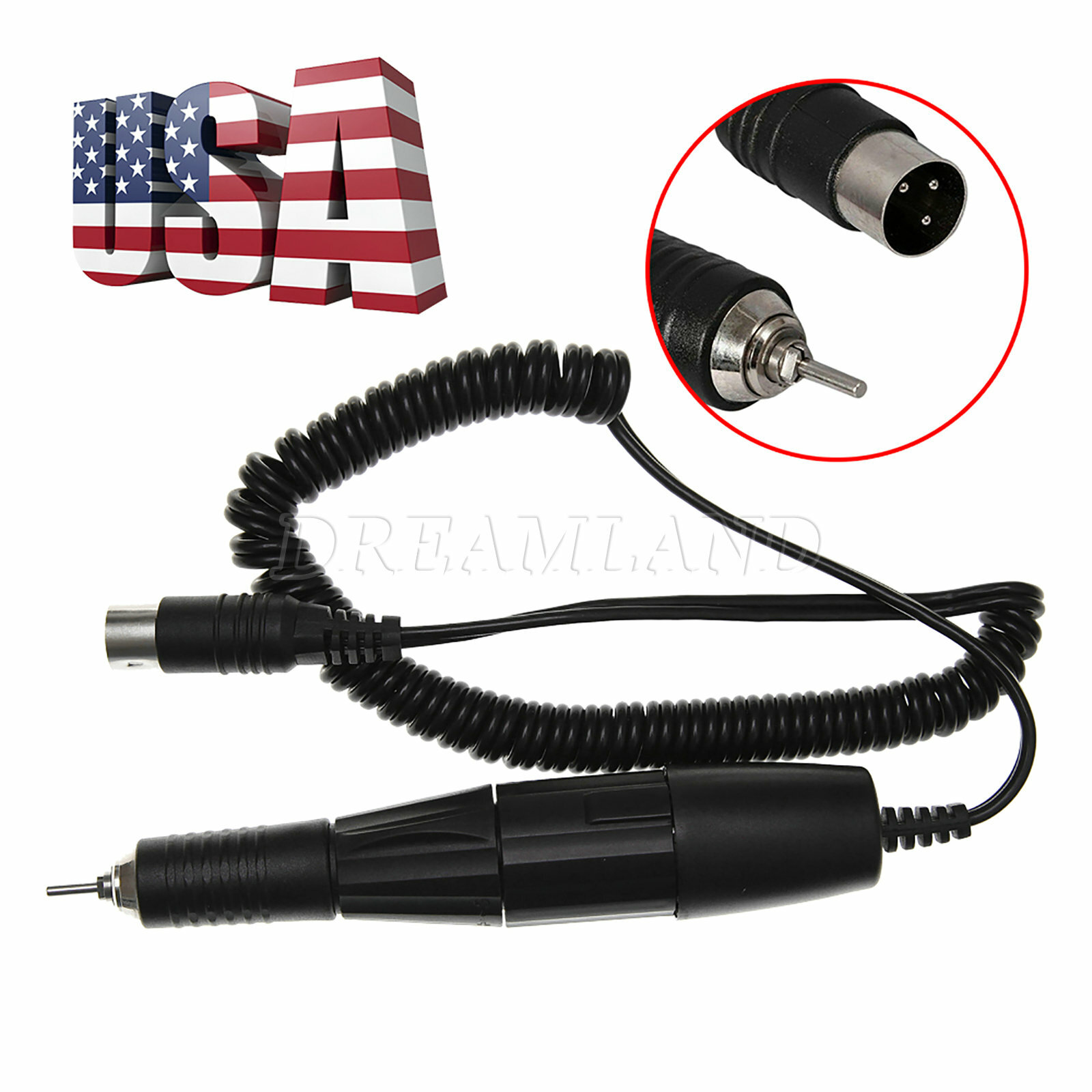 1-10* Micromotor Dental Lab Handpiece Micro Motor Fit Marathon 35000 Polishing