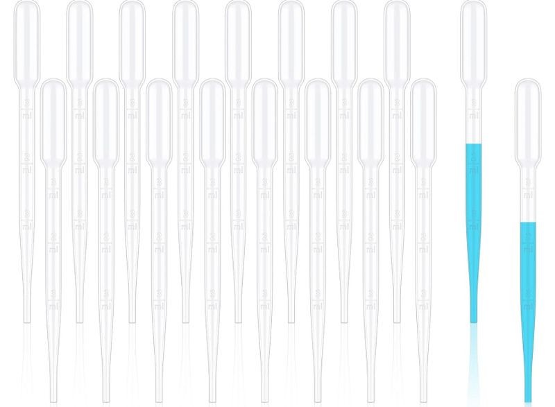 330 Pcs 3ml Disposable Plastic Transfer Pipettes for Science Experiment Crafts