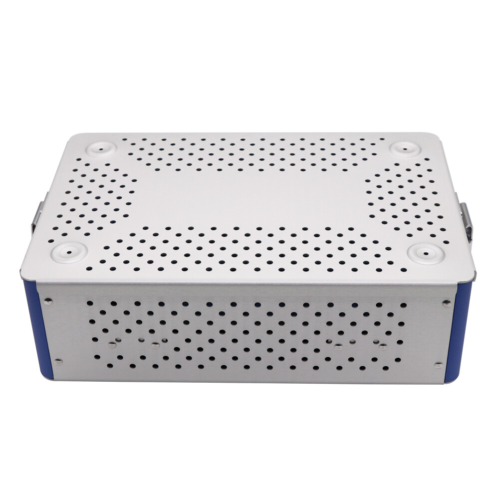 Two layer Sterilization tray case box surgical instrument Sterilize tray，us