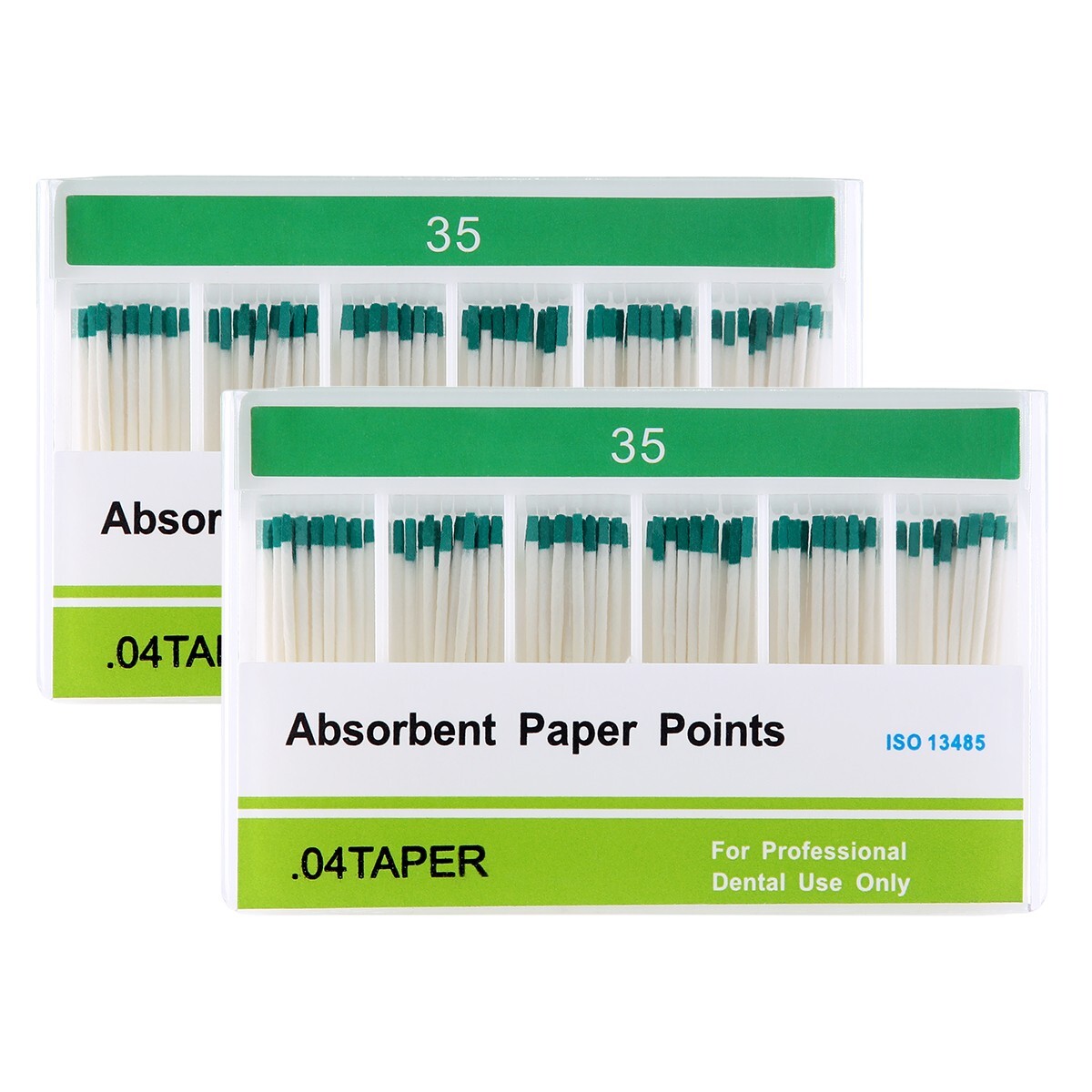 5 Packs Dental Absorbent Paper Points Taper 0.04 35# Endodontic Root Cleaning