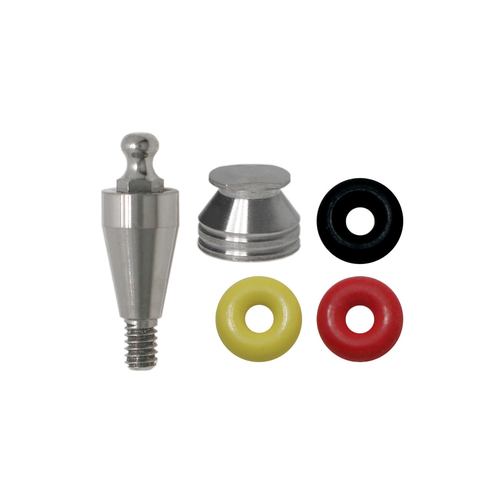 Dental O-Ring Retention Set Ball Attachment Abutment for Hiossen Osstem 4N/6N