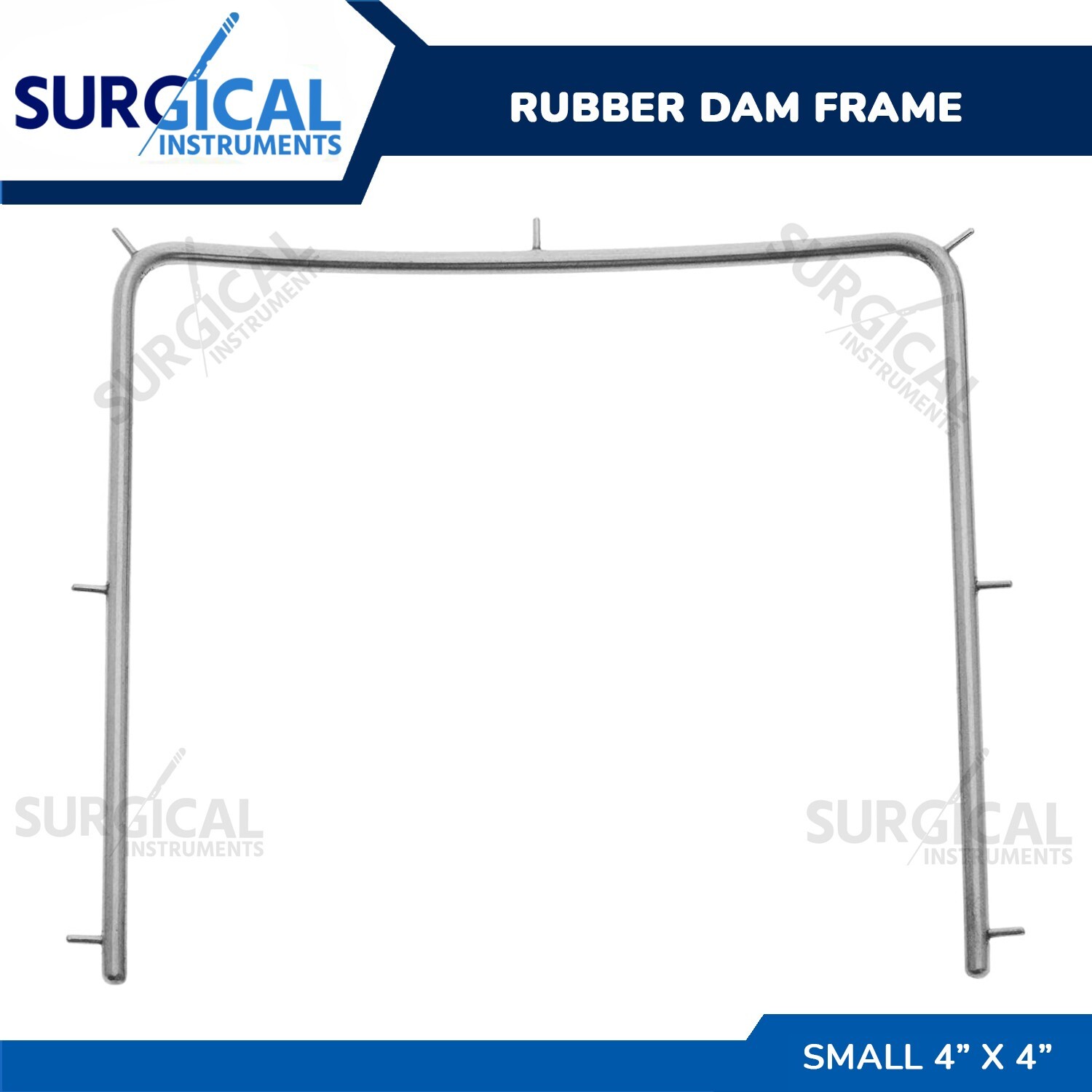 Rubber Dam Frame Small 4″ x 4″ Dental Instruments