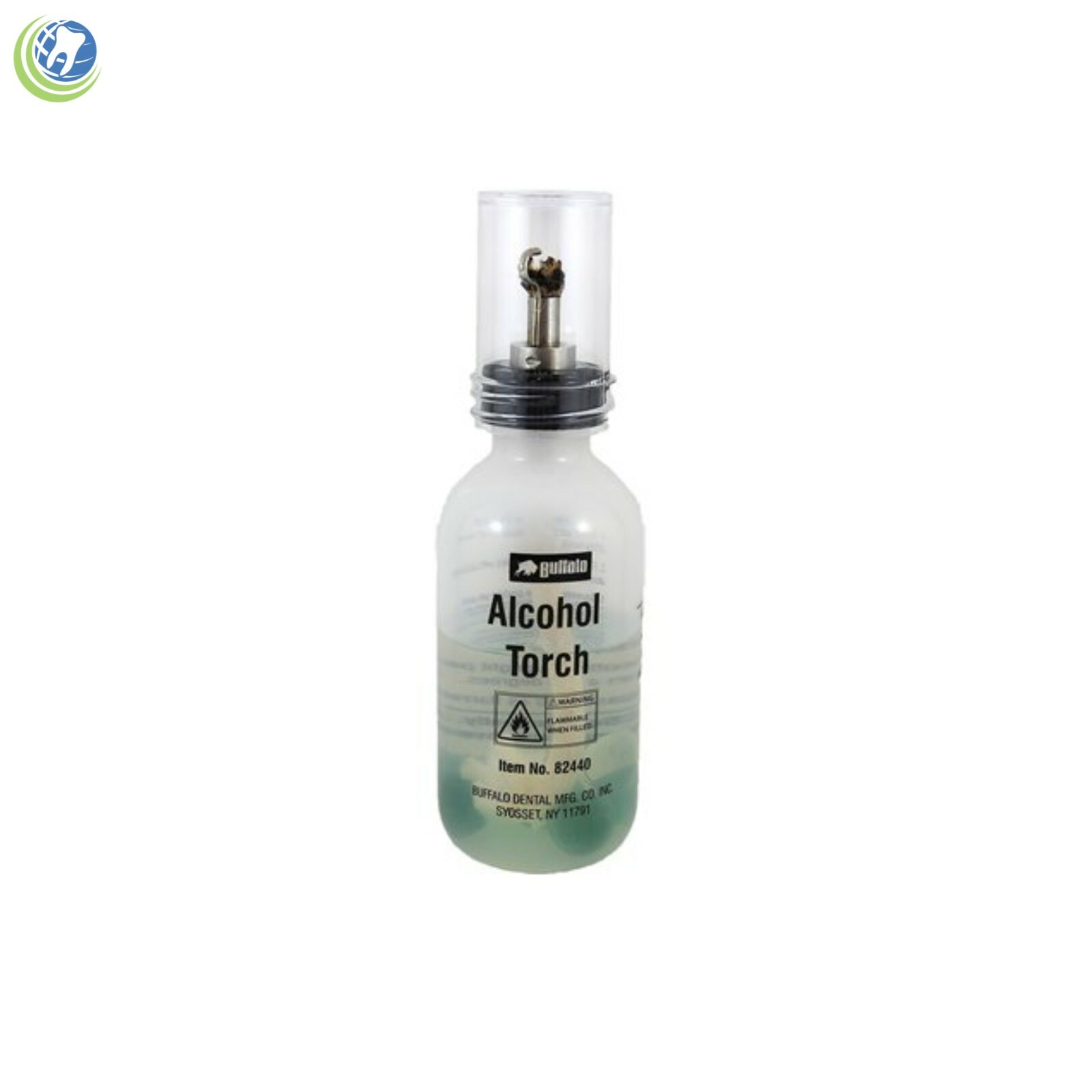 Dental Lab Jewelry Buffalo Alcohol Torch Lamp Needle Point Flame with 12 Wicks *